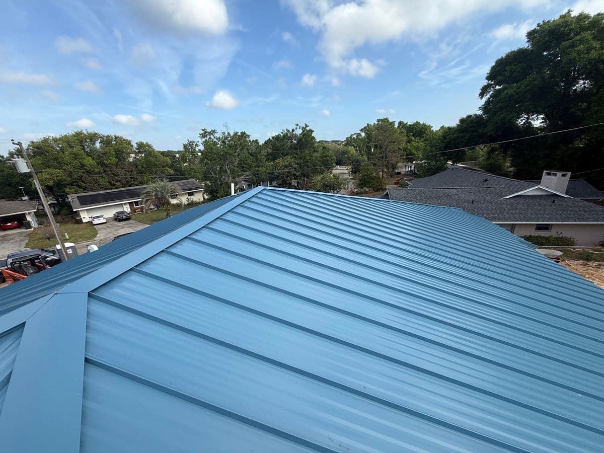 Metal Roofing project example by Southern Traditions Roofing