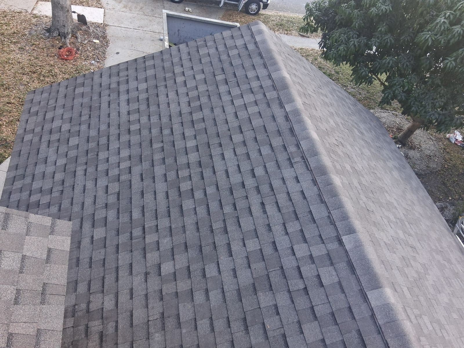 Asphalt Shingle Finish
